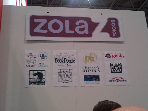 Zola Books Booth